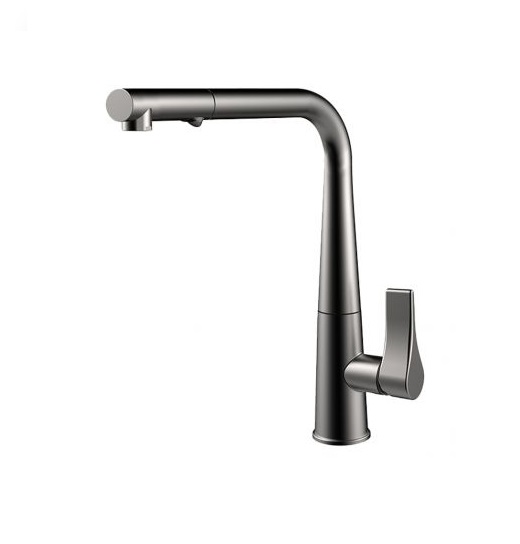 Смеситель для кухни Gessi Proton с вытяжной лейкой нержавеющая сталь 17177#149