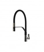 Смеситель для кухни Gessi Proton с вытяжной лейкой нержавеющая сталь 17191#149