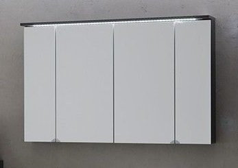 Зеркальный шкаф Kolpa-san Nayra TO 110 подвесной 110.4х71.8 см с подсветкой ДСП темный дуб 528480