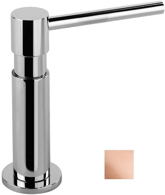Дозатор для жидкого мыла Gessi Oxygene Сucina врезной 500 мл медь 29651#030