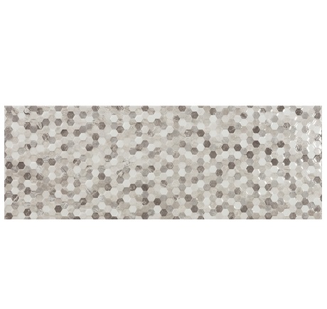 Плитка Ecoceramic Louvre Dec. Gris 25х70 см 249608