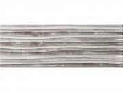 Плитка Ecoceramic Louvre Rlv. Gris 25х70 см 249606