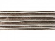 Плитка Ecoceramic Louvre Rlv. Marron 25х70 см 249605