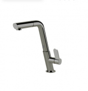 Смеситель для кухни Gessi Incline с вытяжной лейкой нержавеющая сталь 50007#149