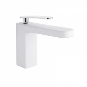 Змішувач для раковини GRB Despertar одноважельний білий / хром 812110