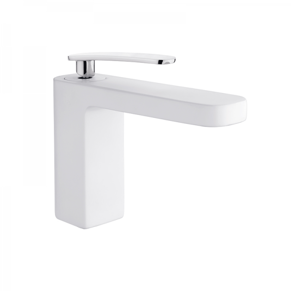 Змішувач для раковини GRB Despertar одноважельний хром/білий 812100