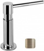 Дозатор для жидкого мыла Gessi Oxygene Сucina врезной 500 мл латунь брашированная 29651#726