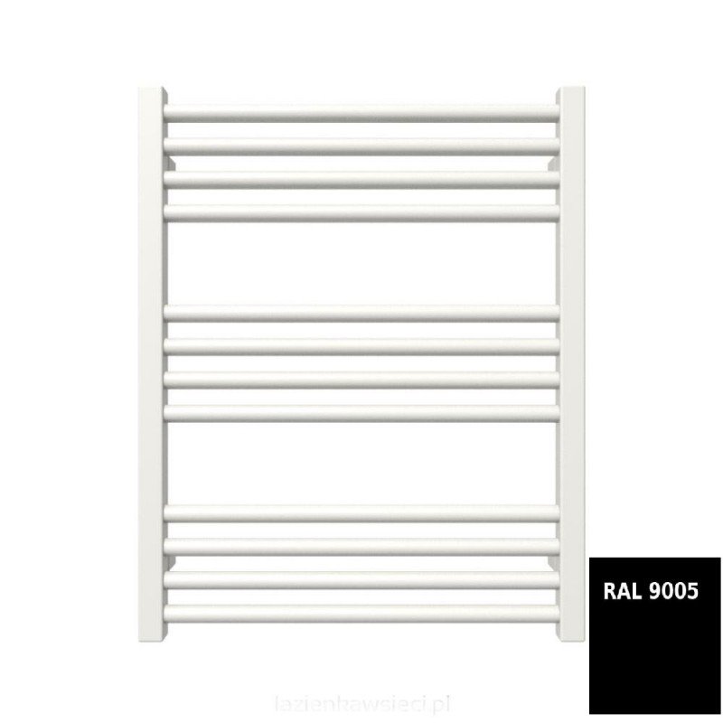 Электрический полотенцесушитель Terma Fiona 900x530 мм сталь черный WGFIN090053/SX/9005