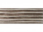 Плитка Ecoceramic Louvre Rlv. Marron 25х70 см 249605