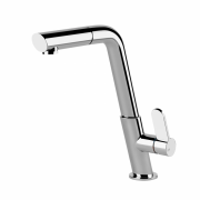 Змішувач для кухні Gessi Incline з витяжною лійкою хром 50007#031