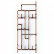 Електрична рушникосушка Terma Pajak Е 1323х531 мм підключення справа мідь WLPAJ132053KSURE8S