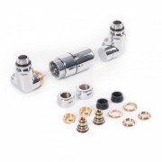 Комплект трехосевой термостатический Terma правая версия хром WRZTCG2-CR