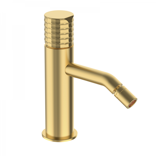 Смеситель для биде GRB Aura одновентильный матовое золото 75710757