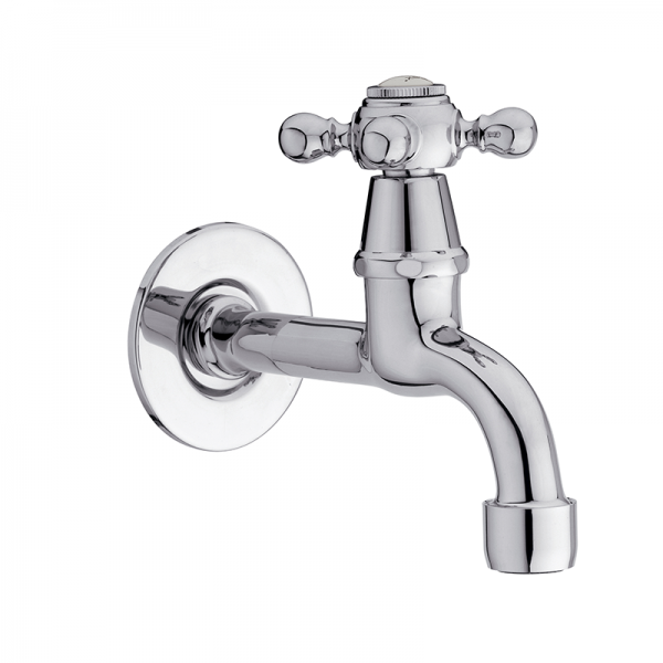 Смеситель для кухни GRB Cocinas 1866 одновентильный настенный хром 80910800