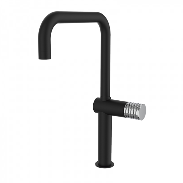Змішувач для кухні GRB Cocinas Aura одноважельний чорний 75820752