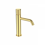 Змішувач для раковини GRB Aura XL одновентільний поліроване золото 75540754