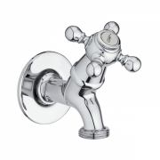 Смеситель для стиральной машины GRB Cocinas одновентильный на 1 выход хром 80914800