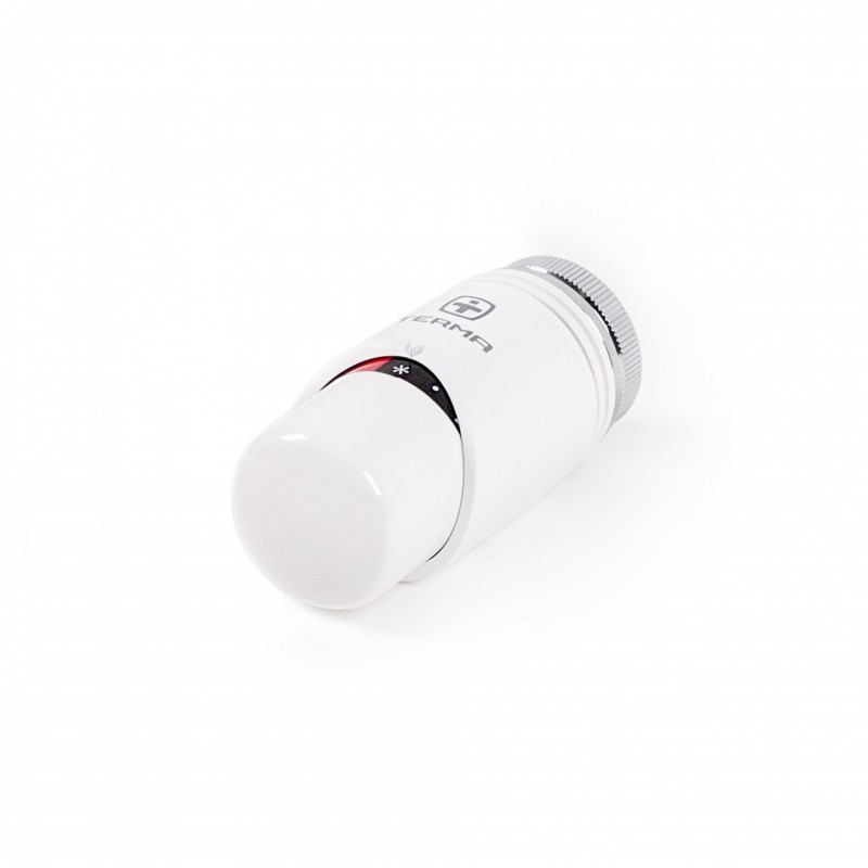 Термостатична головка Terma Noble білий TGGBI007