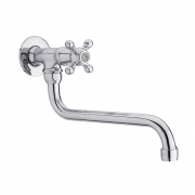 Змішувач для кухні GRB Cocinas 1866 одновентільний настінний хром 80925800