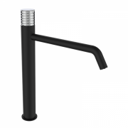 Змішувач для раковини GRB Aura XXL одновентільний з донним клапаном чорний 75552752