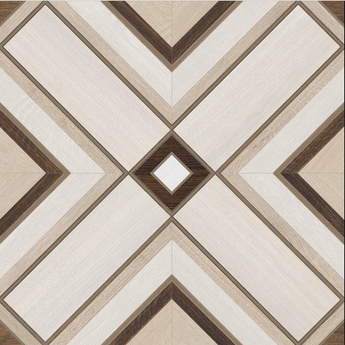 Плитка керамогранит InterGres Mixwood 60х60 см светло-коричневый 031 242801