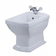 Биде напольное Devit Retro 36х57 см санфаянс белый 2010127