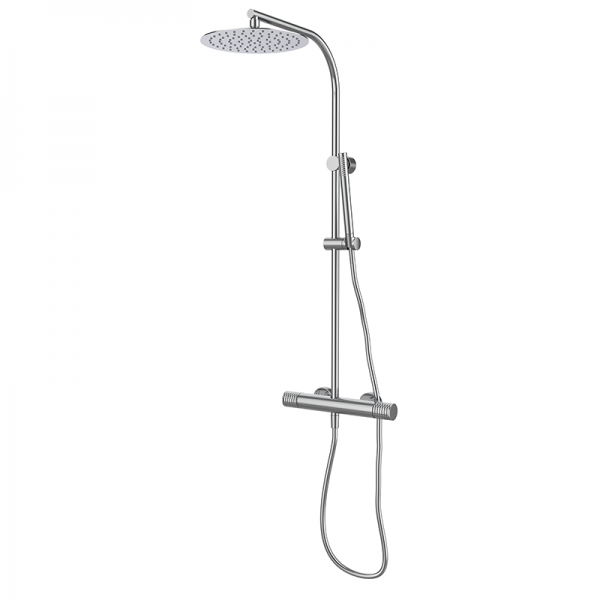 Душевая система GRB Aura с двухвентильным смесителем хром 75499750XL