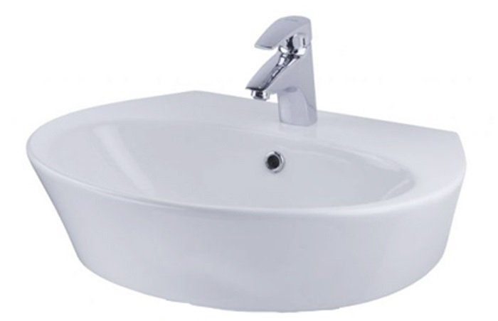 Раковина для ванной Devit Gredos подвесная 56.6х47.2 см санфаянс белый 1010129