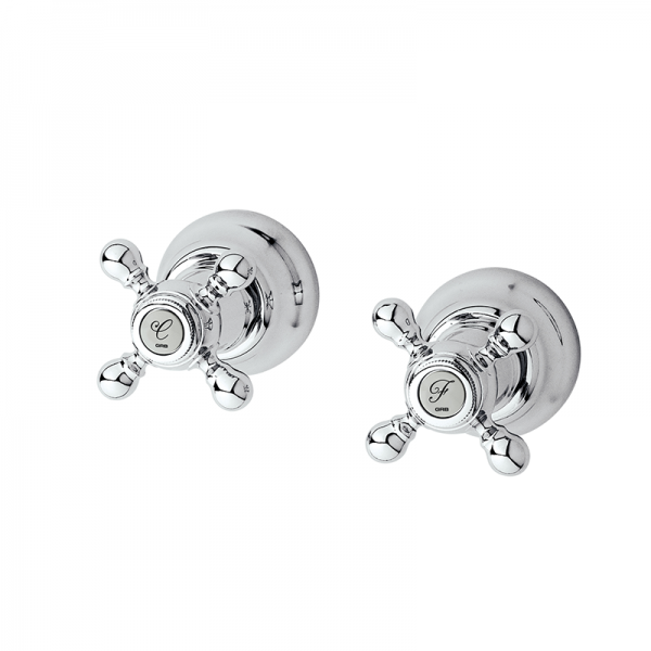 Набір запірних вентилів GRB Clasica вбудовуються хром 240290