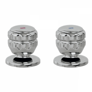 Набір запірних вентилів GRB Cocinas що вбудовуються хром 2361246000