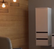 Пенал для ванної Kolpa-san Pandora 1301 45Х130 см ДСП білий 514270