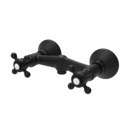 Смеситель для душа GRB Clasica двухвентильный с душевой лейкой черный 231120