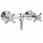 Змішувач для душа GRB Clasica двухвентильний з душовою лійкою хром 231190