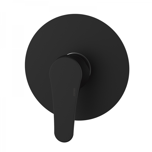 Смеситель для душа GRB E-Plus скрытого монтажа однорычажный черный 35115320