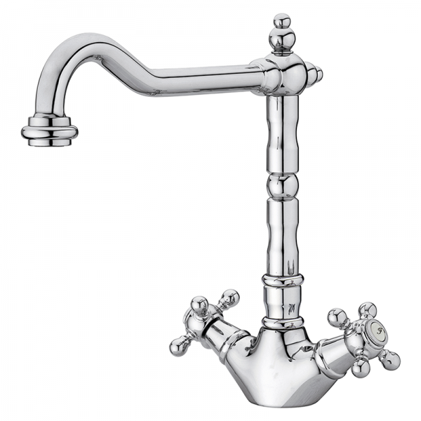 Смеситель для кухни GRB Cocinas Retro двухвентильный хром 235700