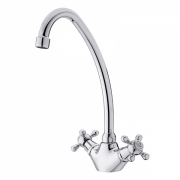 Змішувач для кухні GRB Cocinas Tubo двухвентильний хром 236700