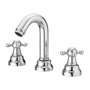 Змішувач для раковини GRB Classique двухвентильний з донним клапаном Pop-Up хром 226190