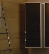 Пенал для ванної Kolpa-san Pandora 1301 45Х130 см ДСП чорний камінь 514290