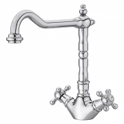 Змішувач для кухні GRB Cocinas Retro двухвентильний хром 235700