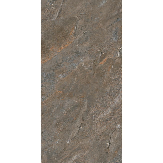 Плитка керамогранит InterGres Virginia 240х120 см коричневый темный 240120 33 032