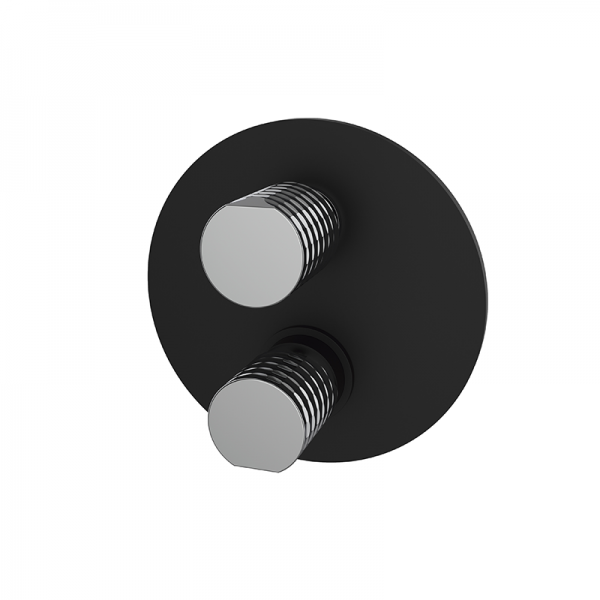 Змішувач для душа GRB Aura прихованого монтажу термостатичний чорний 75130752