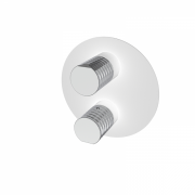 Змішувач для душа GRB Aura прихованого монтажу термостатичний білий 75130751