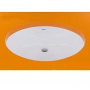 Раковина для ванної Devit Ovale монтаж під стільницю 54.5х40 см санфаянс білий 1610136