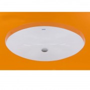 Раковина для ванной Devit Ovale монтаж под столешницу 54.5х40 см санфаянс белый 1610136