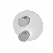 Смеситель для душа GRB Aura скрытого монтажа двухвентильный белый 75145751