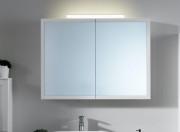 Зеркальный шкаф Kolpa-san Blanche TOB 95 подвесной 95х70 см с подсветкой ДСП белый 538850