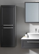 Пенал для ванної Kolpa-san Blanche B 1323 45.4х132.1 см ДСП з 3D плівкою антрацит 514120