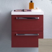 Шафка для ванної Kolpa-san Adele OA 45 підвісна 45.6 х 50см ДСП з 3D плівкою сатин дуб 528770