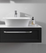 Тумба під раковину Kolpa San Blanche OB 75 підвісна ДСП з 3D плівкою антрацит 561530