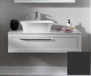 Тумба під раковину Kolpa San Blanche OB 110 підвісна ДСП з 3D плівкою антрацит 514030